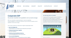 Desktop Screenshot of cooperatiedep.nl